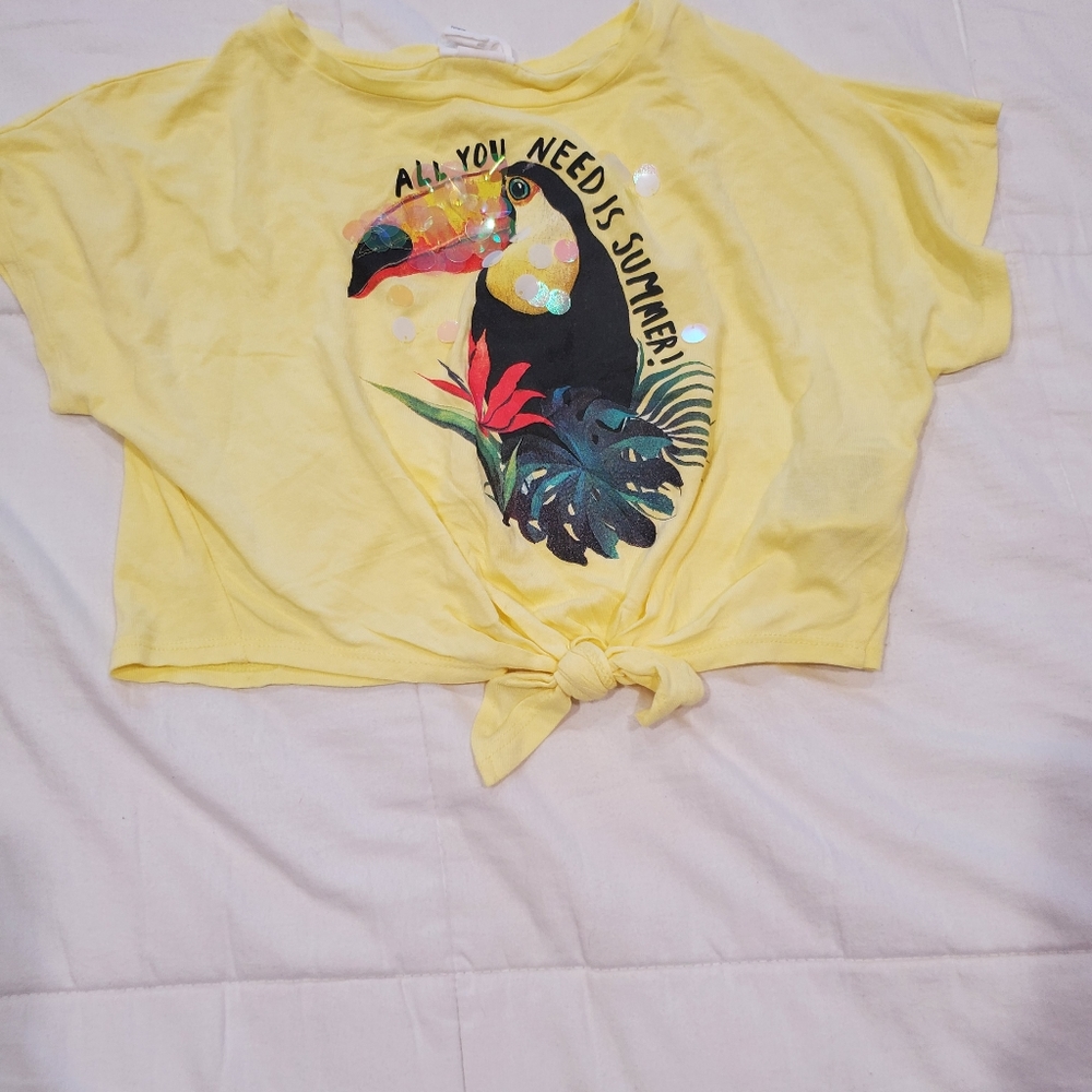 H&M Yellow top
